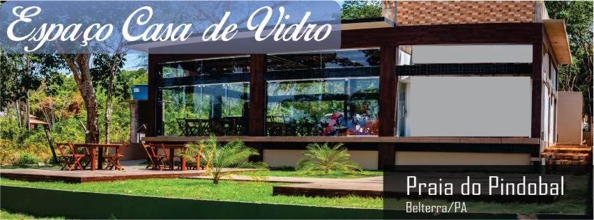Chales Casa De Vidro Alter do Chão Exteriér fotografie